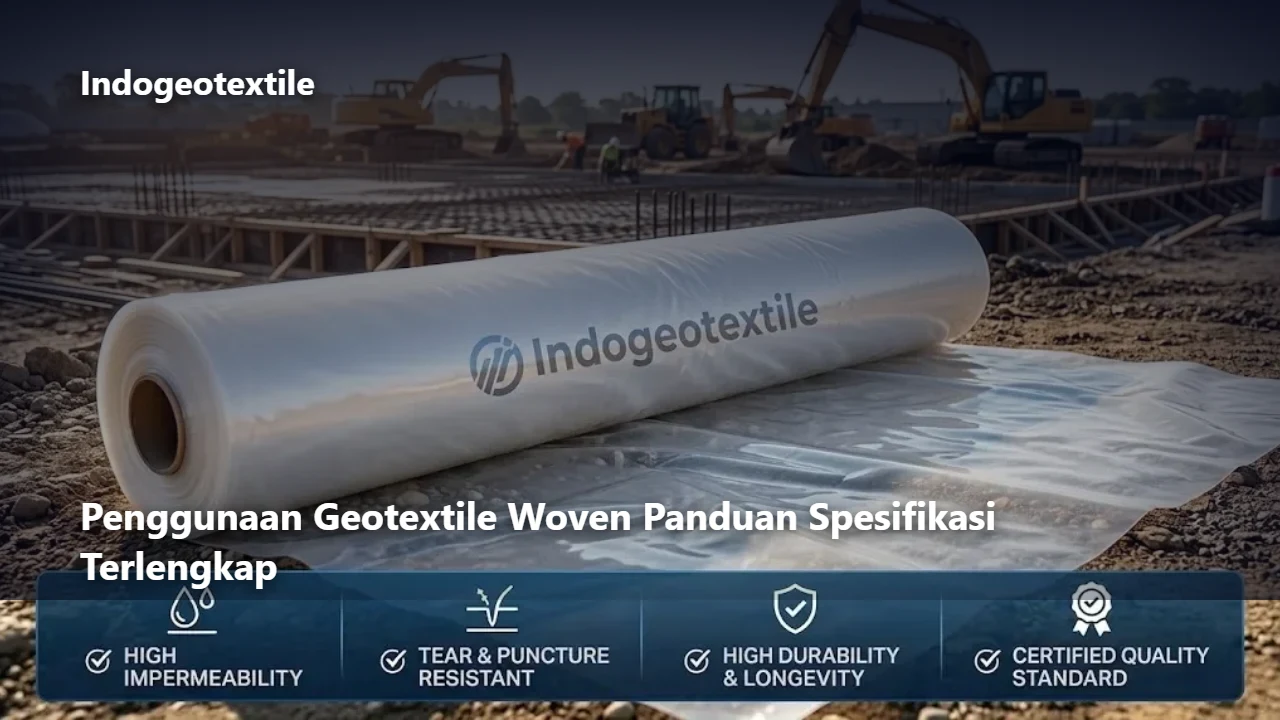 Penggunaan Geotextile Woven Panduan Spesifikasi Terlengkap