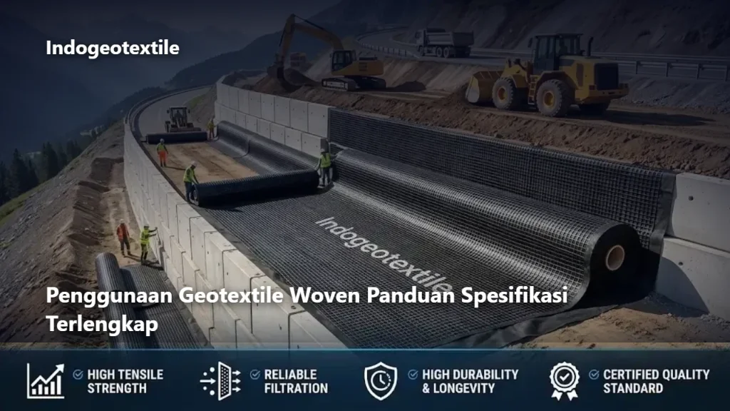 Penggunaan Geotextile Woven Panduan Spesifikasi Terlengkap