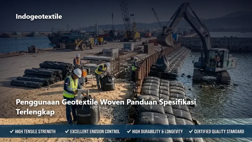 Penggunaan Geotextile Woven Panduan Spesifikasi Terlengkap