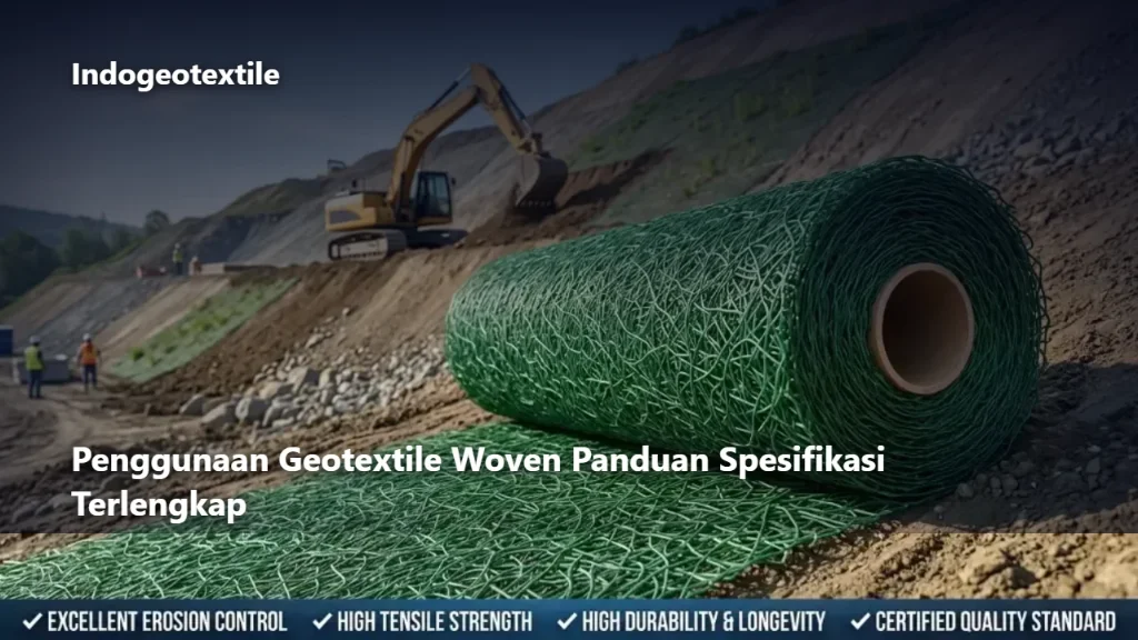 Penggunaan Geotextile Woven Panduan Spesifikasi Terlengkap