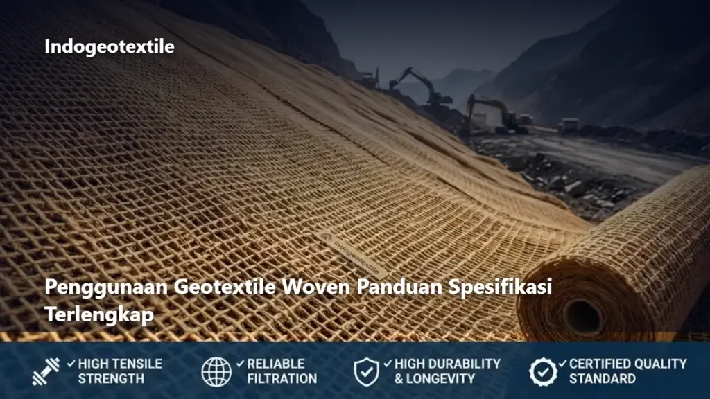 Penggunaan Geotextile Woven Panduan Spesifikasi Terlengkap