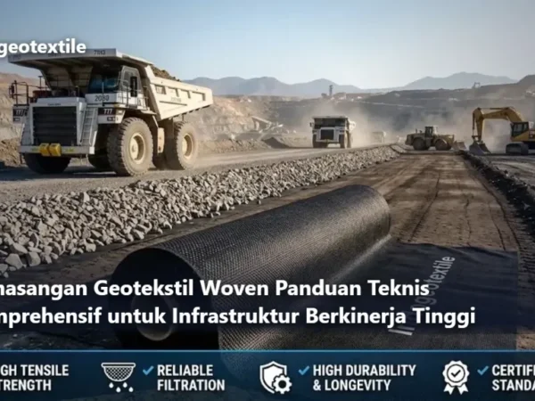 Pemasangan Geotekstil Woven Panduan Teknis Komprehensif untuk Infrastruktur Berkinerja Tinggi
