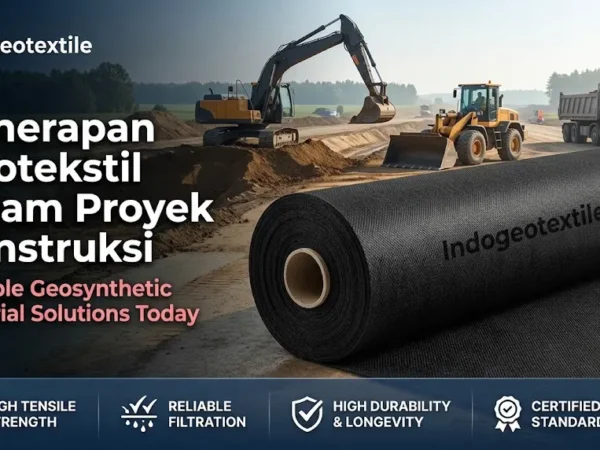 Penerapan Geotekstil dalam Proyek Konstruksi