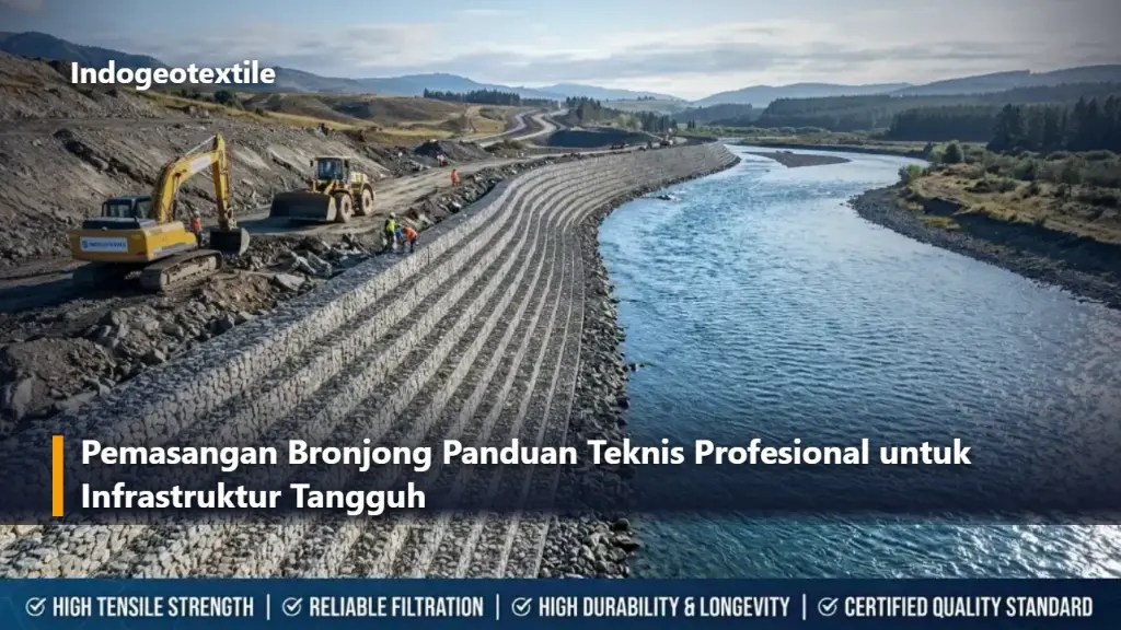 Pemasangan Bronjong Panduan Teknis Profesional untuk Infrastruktur Tangguh