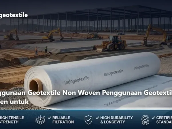 Penggunaan Geotextile Non Woven Penggunaan Geotextile Woven untuk