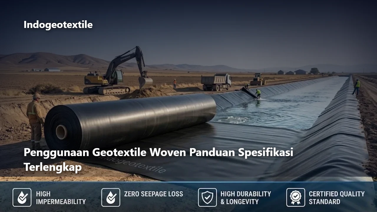 Penggunaan Geotextile Woven Panduan Spesifikasi Terlengkap