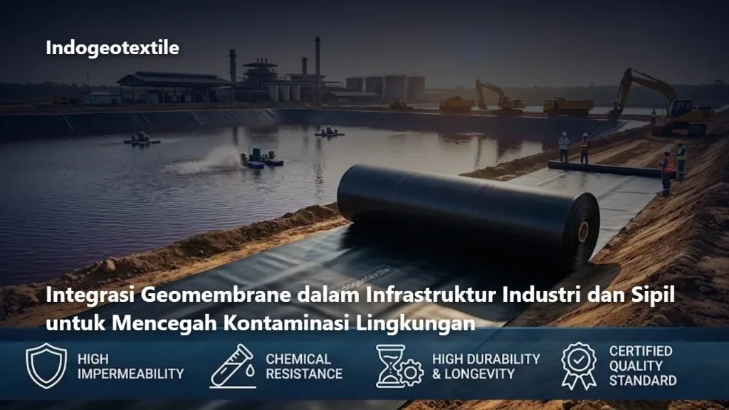 Integrasi Geomembrane dalam Infrastruktur Industri dan Sipil untuk Mencegah Kontaminasi Lingkungan