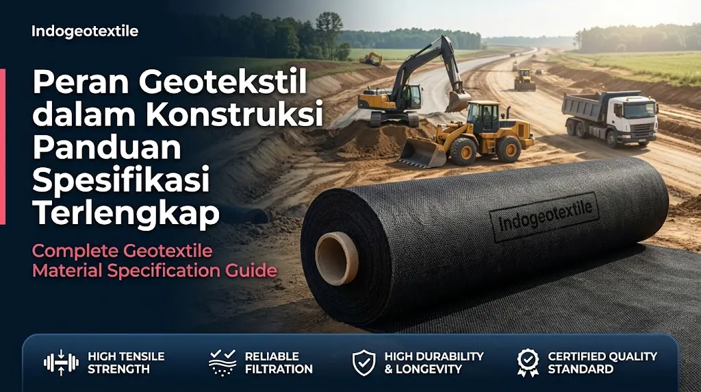 Peran Geotekstil dalam Konstruksi