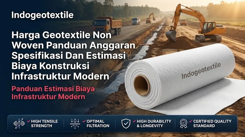 Harga Geotextile Non Woven Panduan Anggaran Spesifikasi Dan Estimasi Biaya Konstruksi Infrastruktur Modern