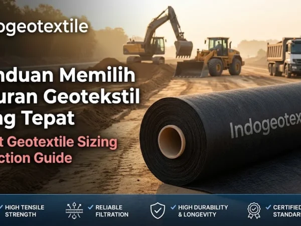 Panduan Memilih Ukuran Geotekstil yang Tepat