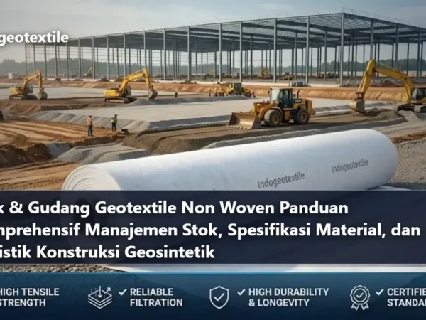 Stok Gudang Geotextile Non Woven Panduan Komprehensif Manajemen Stok Spesifikasi Material dan Logistik Konstruksi Geosintetik