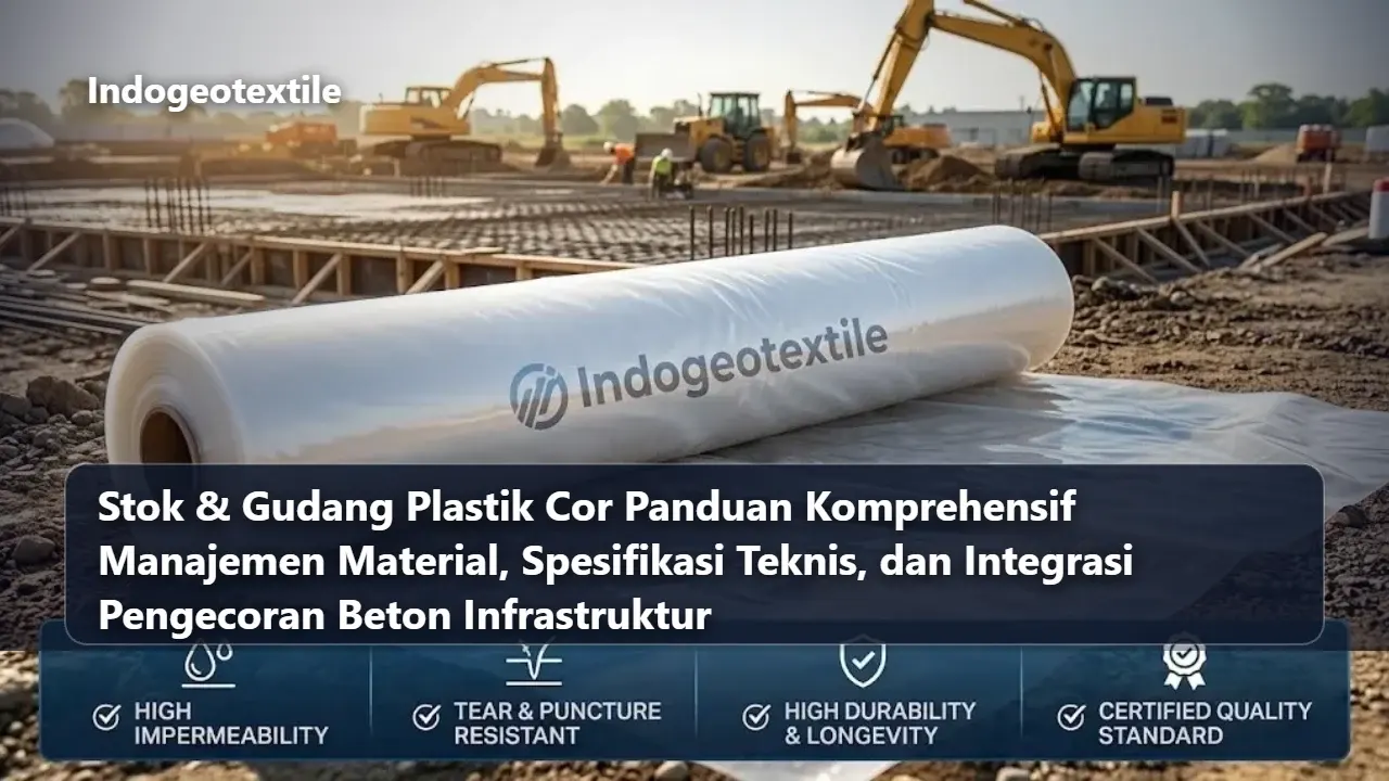 Stok Gudang Plastik Cor Panduan Komprehensif Manajemen Material Spesifikasi Teknis dan Integrasi Pengecoran Beton Infrastruktur