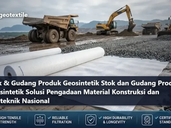 Stok Gudang Produk Geosintetik Stok dan Gudang Produk Geosintetik Solusi Pengadaan Material Konstruksi dan Geoteknik Nasional